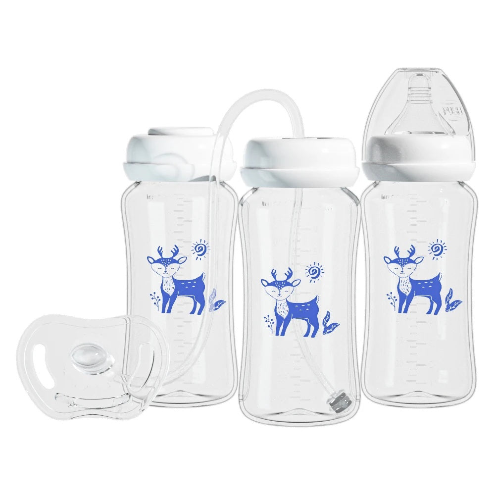 3-in-1 Hands Free Baby Bottle