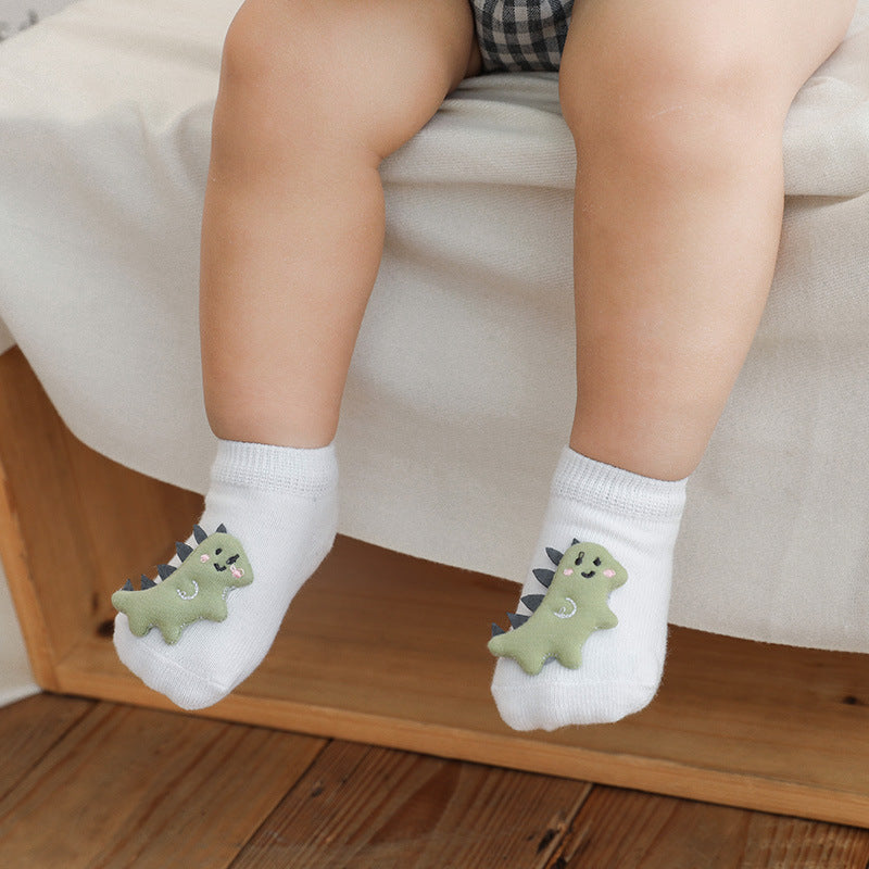 Cartoon Animal Anti-slip Baby Socks Luvioré