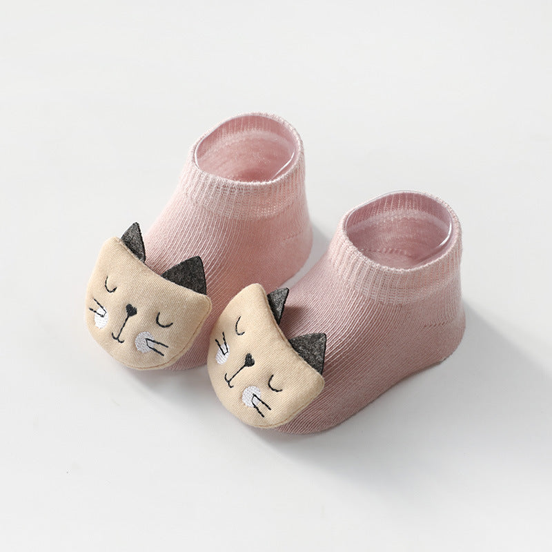 Cartoon Animal Anti-slip Baby Socks Luvioré